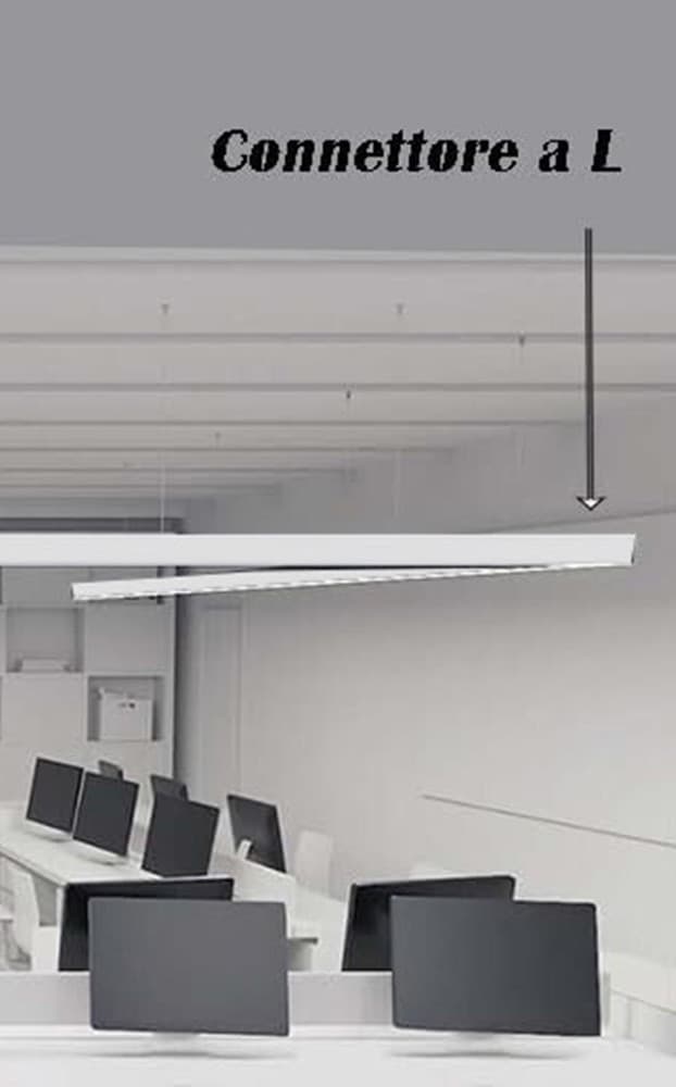 LAMPADA DI RACCORDO CONNETTORE A L PER LAMPADARIO 12W LUCE SELEZIONABILE CCT LL57-L-3C in Applique Trade Shop italia - Napoli, commercioVirtuoso.it