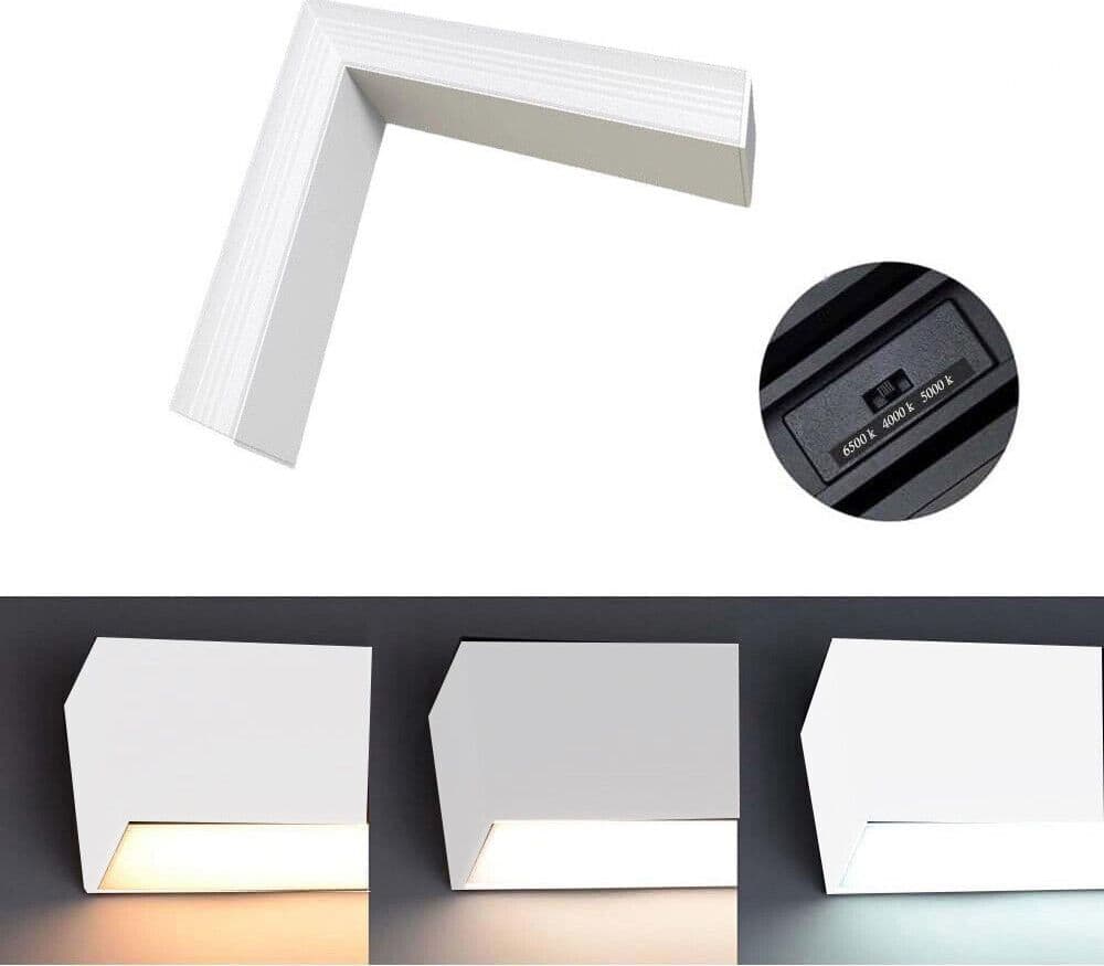 LAMPADA DI RACCORDO CONNETTORE A L PER LAMPADARIO 12W LUCE SELEZIONABILE CCT LL57-L-3C in Applique Trade Shop italia - Napoli, commercioVirtuoso.it