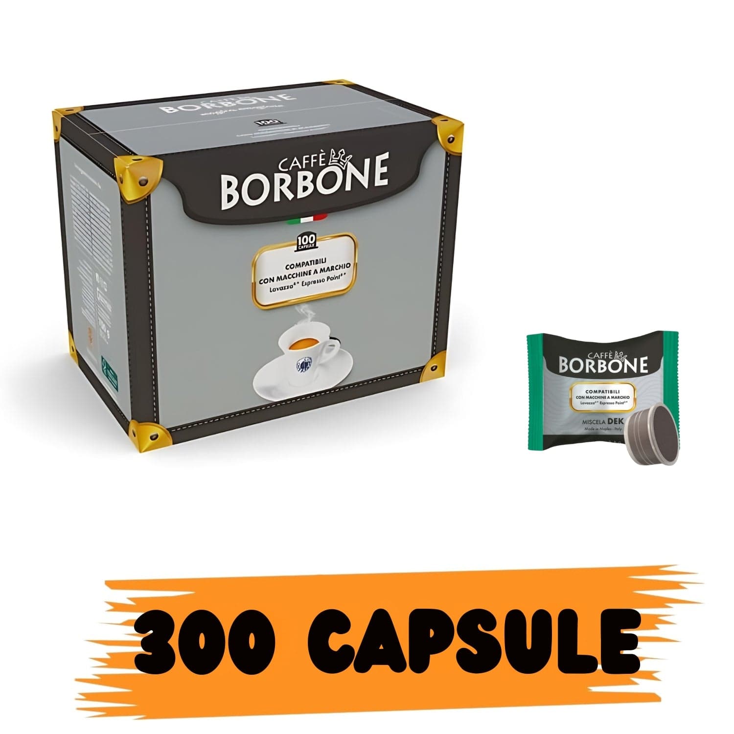 Borbone Capsule Comp. Espresso Point Miscela Dek 90pz in Chicchi di caffè tostati Ecoprice.it - Avellino, commercioVirtuoso.it