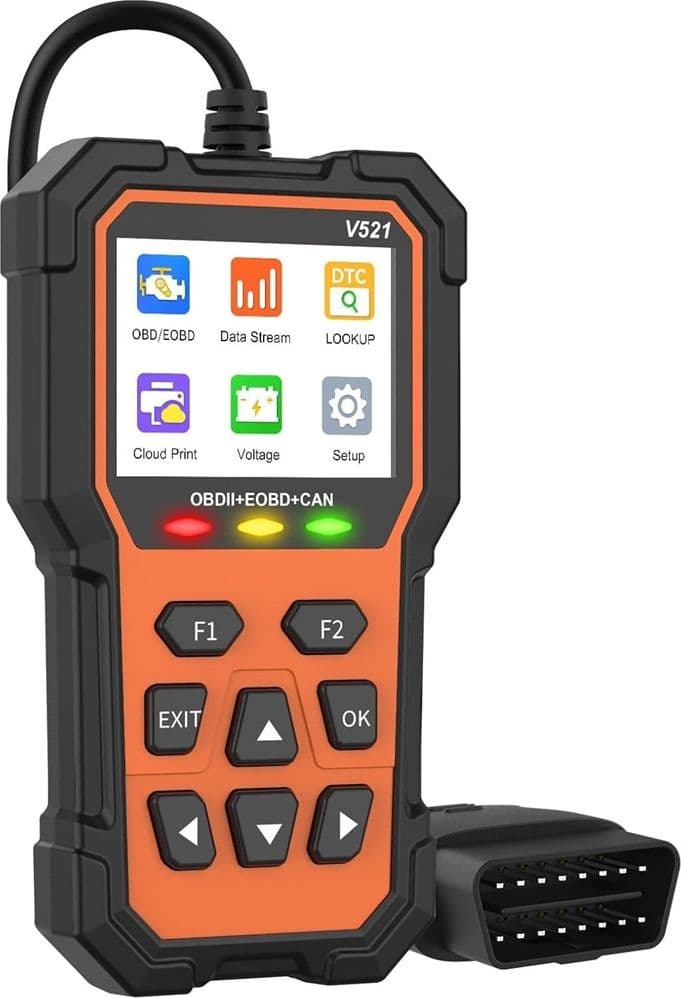 OBD2 DIAGNOSI AUTO ITALIANO LETTORE CANCELLAZIONE CODICI ERRORE SPIA MOTORE V521 in Strumenti diagnostici per motore OBD-II Trade Shop italia - Napoli, commercioVirtuoso.it