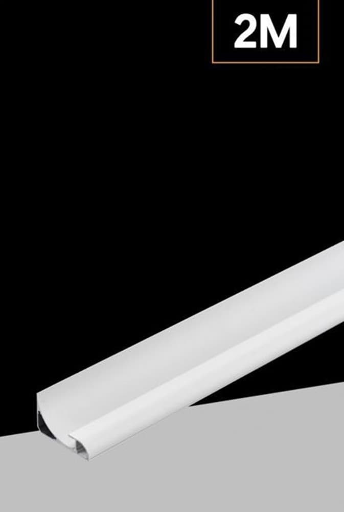 5PZ PROFILO ALLUMINIO LINEA D'ANGOLO CON COPERTURA OPACA PER STRISCIA LED 10MM BIANCO AL-33 in Profili in alluminio Trade Shop italia - Napoli, commercioVirtuoso.it