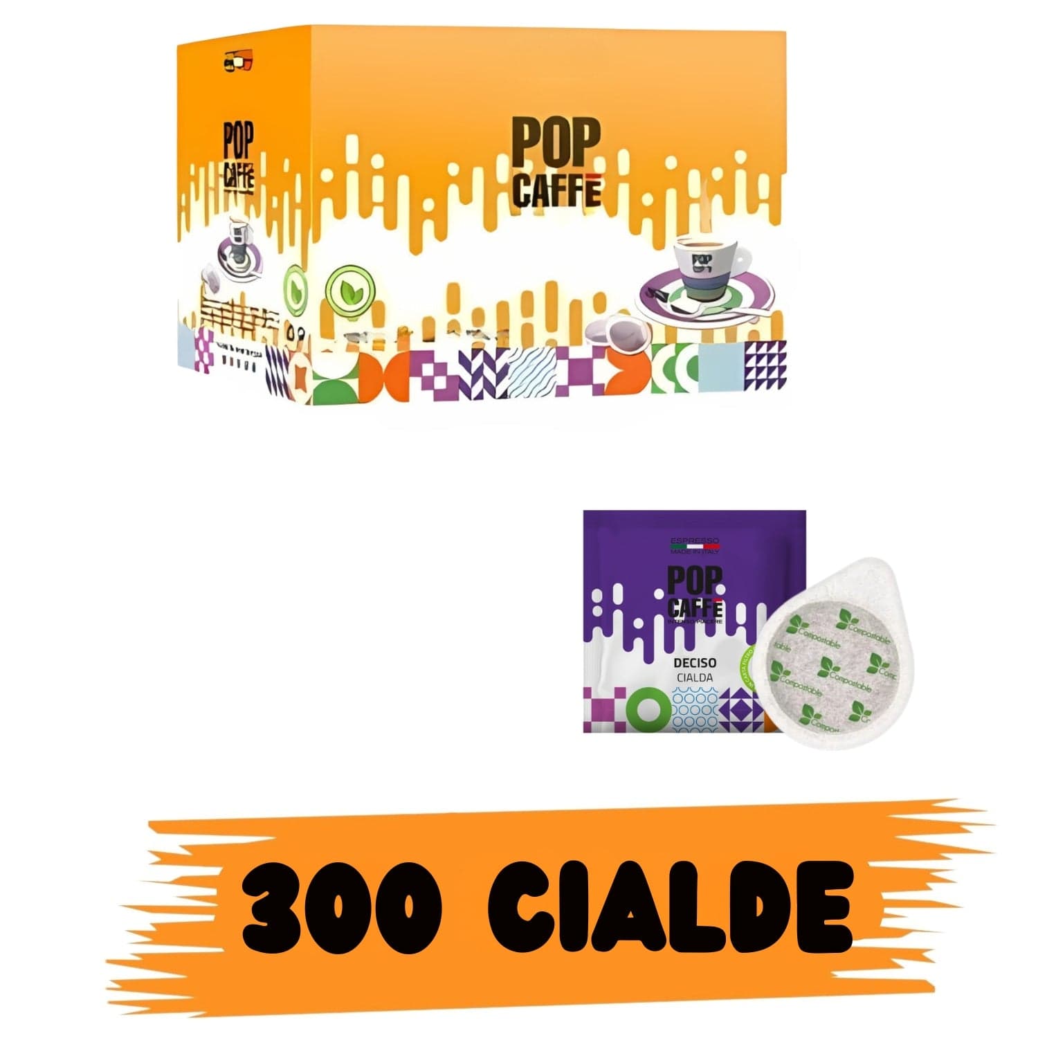 Pop Caffe Miscela Decisa 150 cialde in Porta capsule Ecoprice.it - Avellino, commercioVirtuoso.it