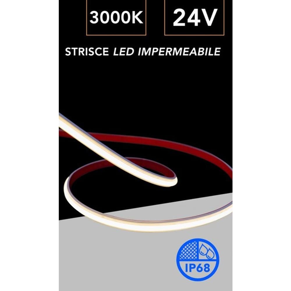 STRISCIA LED SMD 2025 M0NOCOLORE 280LED/MT DC 24V SUBACQUEA IP68 BOBINA 10MT 3528-ES24V in Nastri LED Trade Shop italia - Napoli, commercioVirtuoso.it