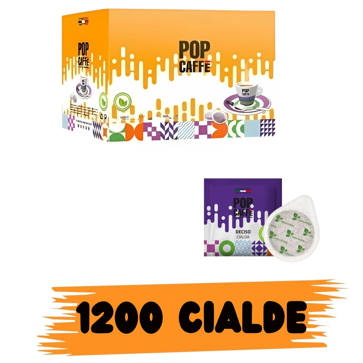 Pop Caffe Miscela Decisa 150 cialde in Porta capsule Ecoprice.it - Avellino, commercioVirtuoso.it