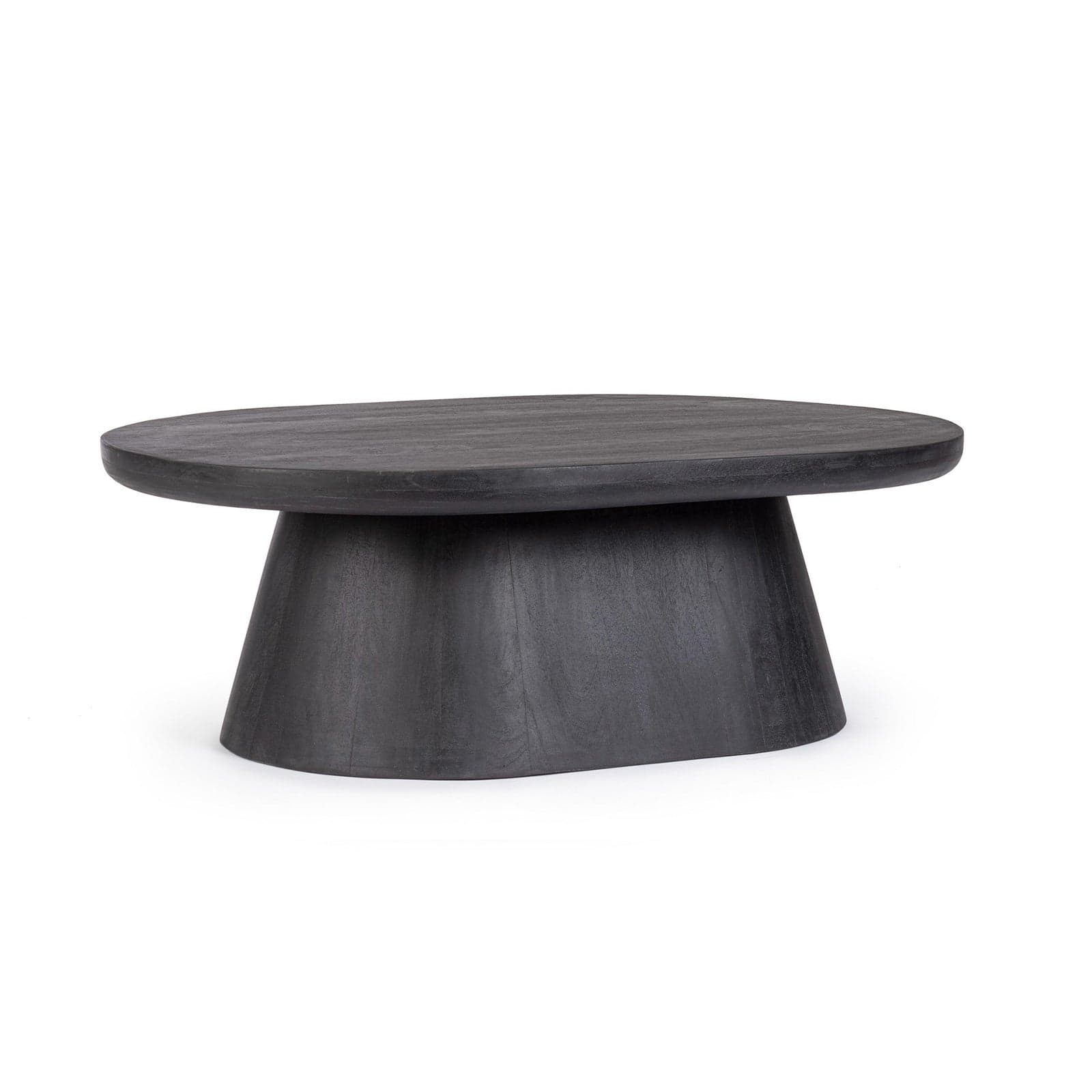 Tavolino "Fuji" struttura in legno di mango per arredamento - 13