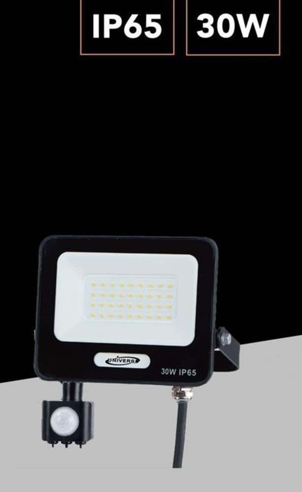 FARETTO LED 30W CON SENSORE MOVIMENTO PROIETTORE DA ESTERNO LUCE 6500K IP65 EK05-SEN-30 in Proiettori Trade Shop italia - Napoli, commercioVirtuoso.it