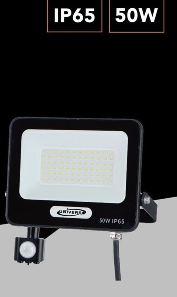 FARETTO LED 50W CON SENSORE MOVIMENTO PROIETTORE DA ESTERNO LUCE 6500K IP65 EK05-SEN-50 in prodotto Trade Shop italia - Napoli, commercioVirtuoso.it