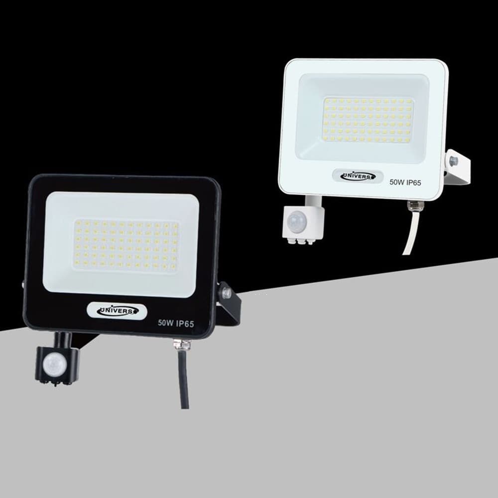 FARETTO LED 50W CON SENSORE MOVIMENTO PROIETTORE DA ESTERNO LUCE 6500K IP65 EK05-SEN-50 in prodotto Trade Shop italia - Napoli, commercioVirtuoso.it