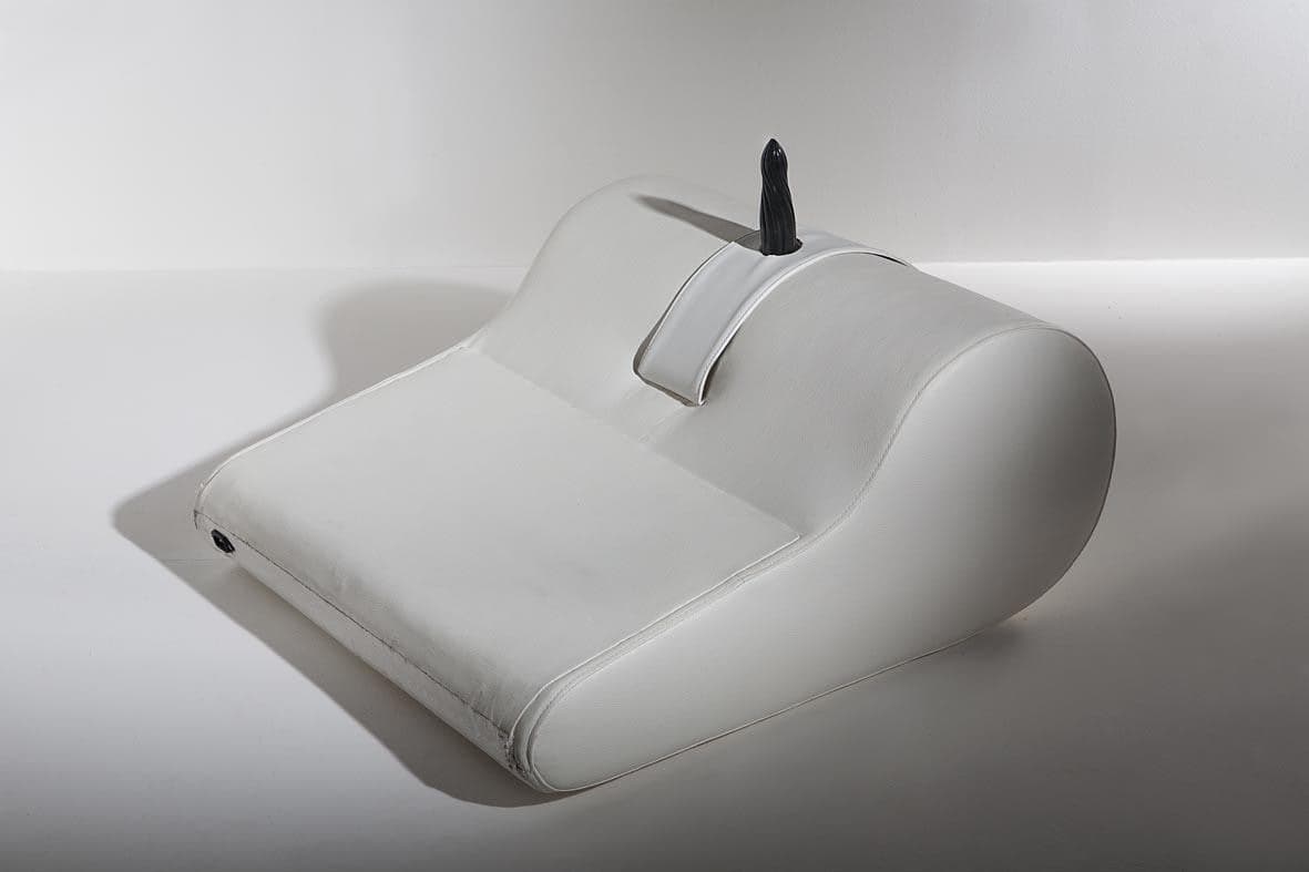 Pouf Touchme Bianco Pelle in Rampe e cuscini Mettimelo.it - Casoria, commercioVirtuoso.it