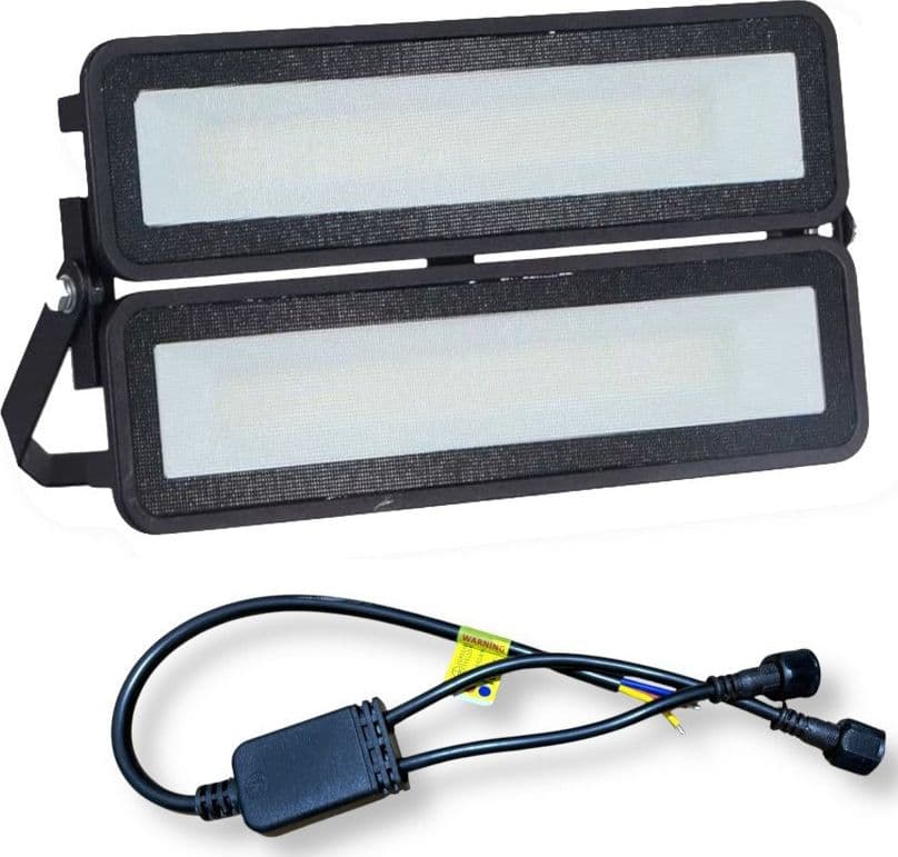 FARO LED MODULARE 100 WATT NERO PROIETTORE DA ESTERNO LUCE FREDDA 6000K IP65 EL-100W-F in Proiettori Trade Shop italia - Napoli, commercioVirtuoso.it