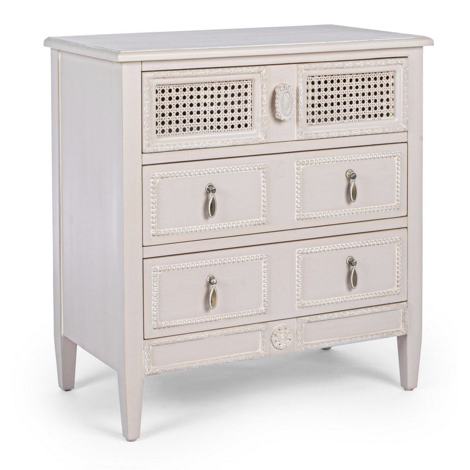 Cassettiera "Eunice" per interno, con 3 Cassetti, 69 x 40 x 75 cm - 8