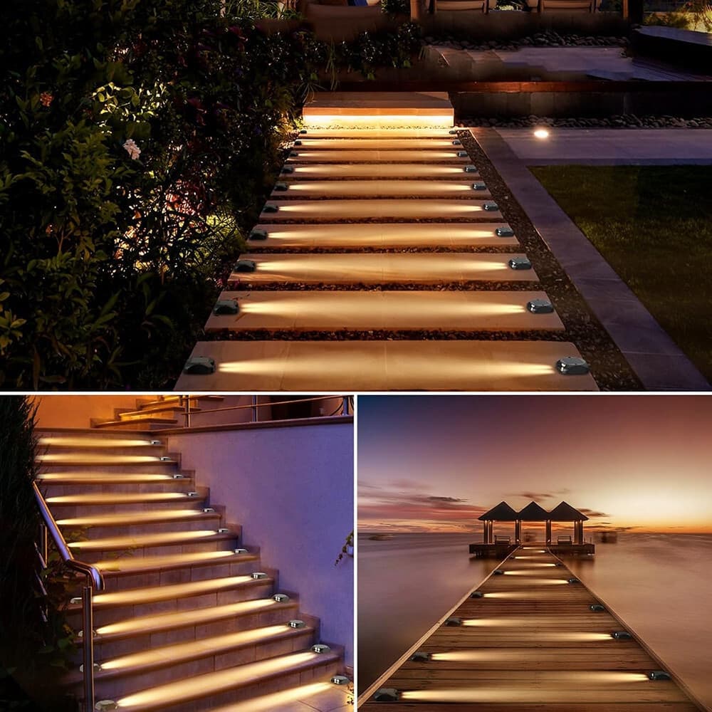 FARETTO SEGNAPASSO CON PANNELLO SOLARE 0.4W LUCE LED CALDA 3000K IP54 NERO ZQ-LJD-001 in Lampade da parete Trade Shop italia - Napoli, commercioVirtuoso.it
