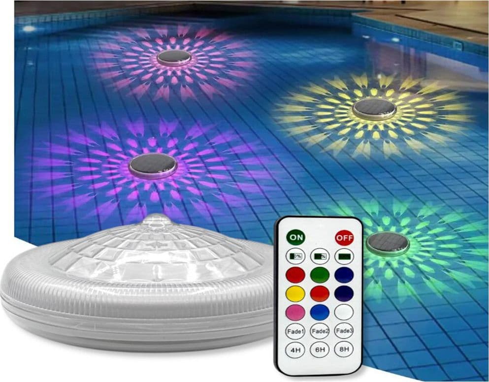 LAMPADA GALLEGGIANTE LUCE RGB CON PANNELLO SOLARE ILLUMINAZIONE PER PISCINA IP67 YH1401-RGB in Luci per laghetto Trade Shop italia - Napoli, commercioVirtuoso.it