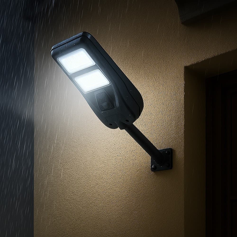 LAMPIONE FARO LED SOLARE 100W 160W 220W 300W CON SENSORE CREPUSCOLARE PROSSIMITÀ ES-P-F in Lampioni Trade Shop italia - Napoli, commercioVirtuoso.it