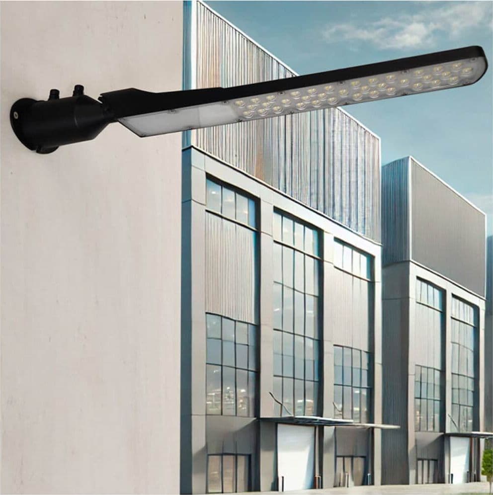 FARO LAMPIONE STRADALE ULTRA SLIM A LED 100 W INCLINABILE 90° LUCE 6500K IP65 RA-100W in Lampade da parete Trade Shop italia - Napoli, commercioVirtuoso.it