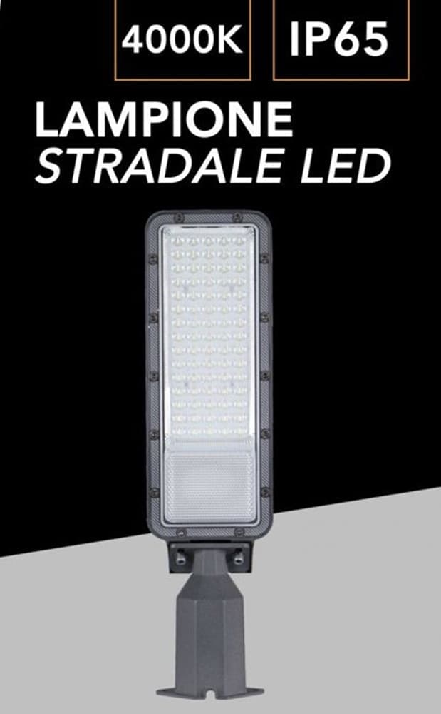 PROIETTORE FARO ARMATURA STRADALE LED 50W CON SNODO ESTERNO IP65 LUCE NATURALE 4000K RC-50N in Lampioni Trade Shop italia - Napoli, commercioVirtuoso.it
