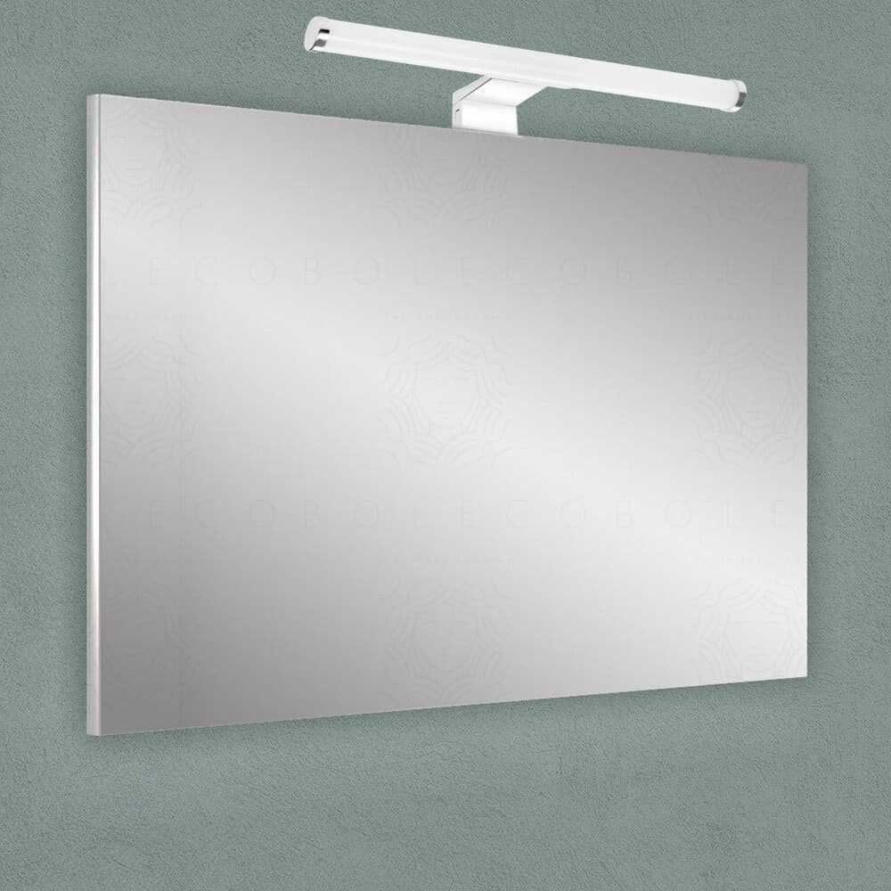 LAMPADA LED DA SPECCHIO BAGNO TONDO DOPPIA ISTALLAZIONE 9W LUCE 4000K IP44 ARGENTO 600PC-AN in Luci da specchio Trade Shop italia - Napoli, commercioVirtuoso.it