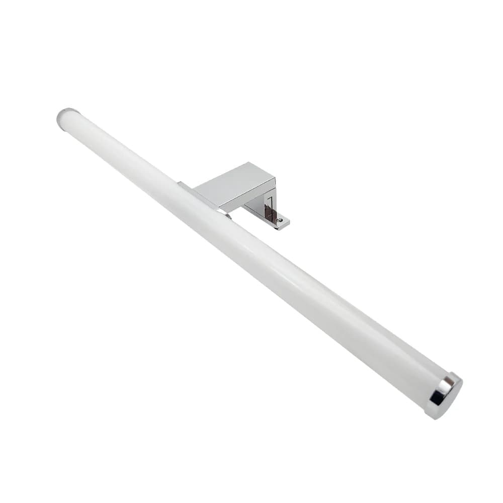 LAMPADA LED DA SPECCHIO BAGNO TONDO DOPPIA ISTALLAZIONE 9W LUCE 4000K IP44 ARGENTO 600PC-AN in Luci da specchio Trade Shop italia - Napoli, commercioVirtuoso.it