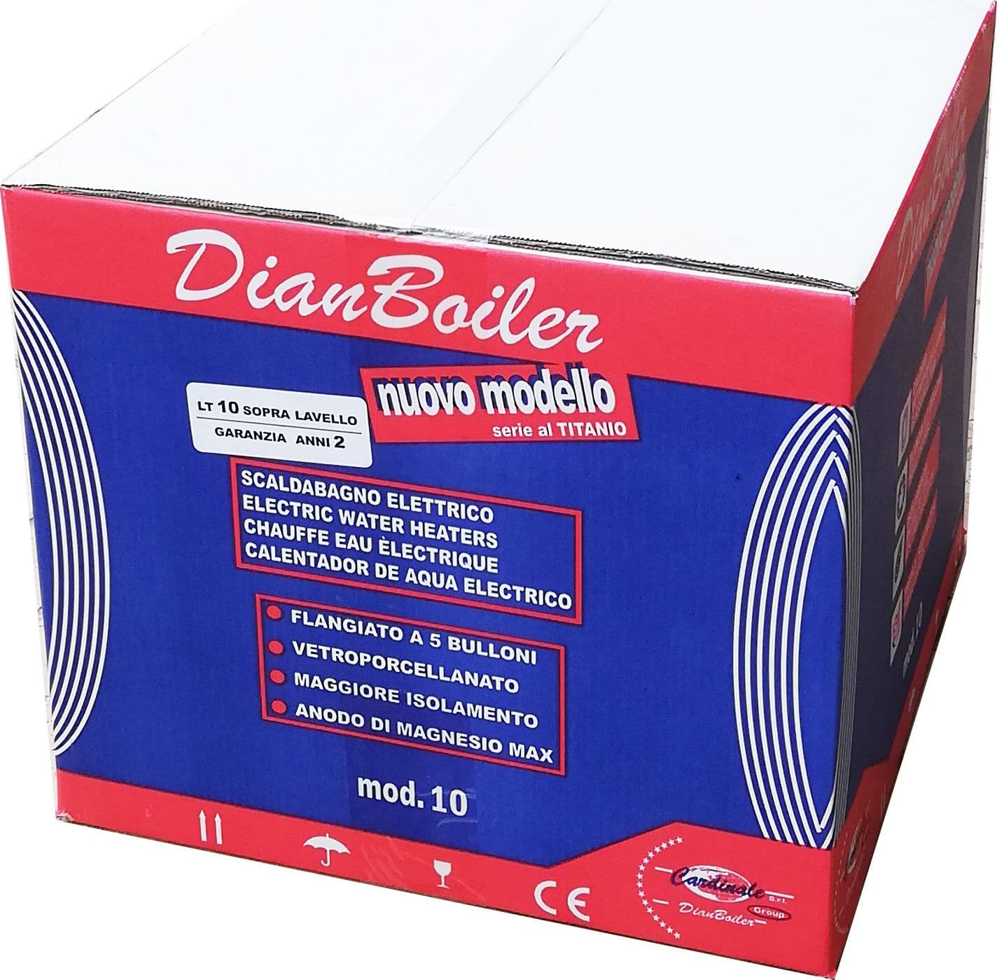 Scaldabagno boiler elettrico 10lt sopralavello - garanzia 2 anni in Scaldabagni elettrici Aloiserw.com - Altomonte, commercioVirtuoso.it