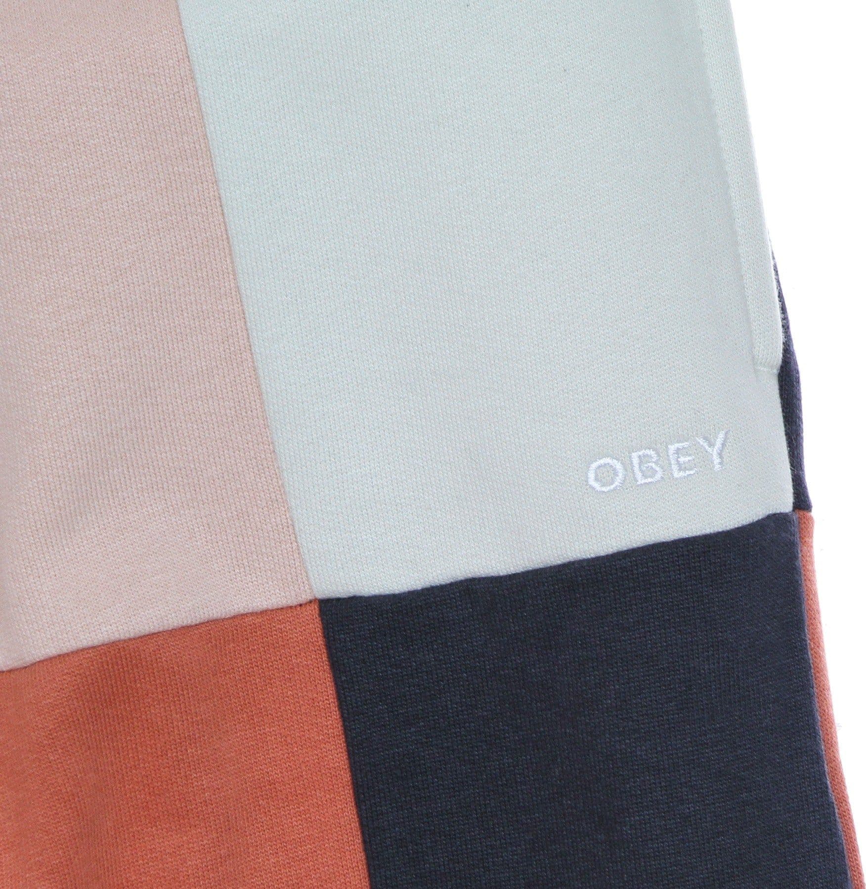 OBEY Pantalone Tuta Felpato Donna Lockdown Sweatpant French Navy Multi da donna in Pantaloni sportivi Drestige - Casamassima, commercioVirtuoso.it