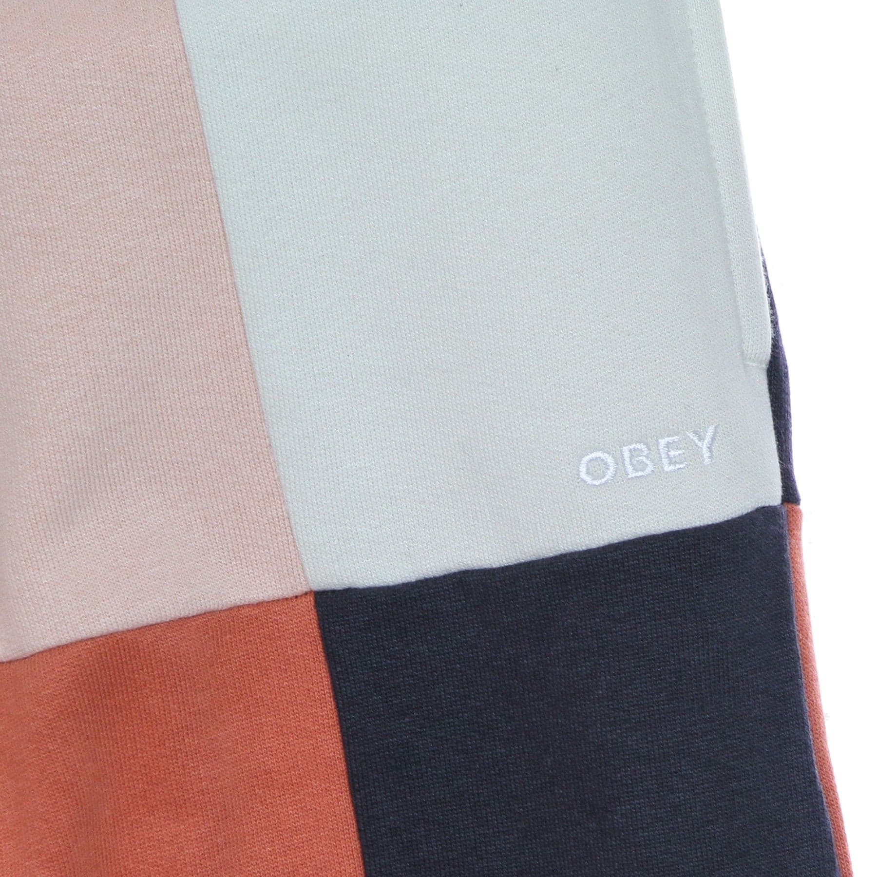 OBEY Pantalone Tuta Felpato Donna Lockdown Sweatpant French Navy Multi da donna in Pantaloni sportivi Drestige - Casamassima, commercioVirtuoso.it