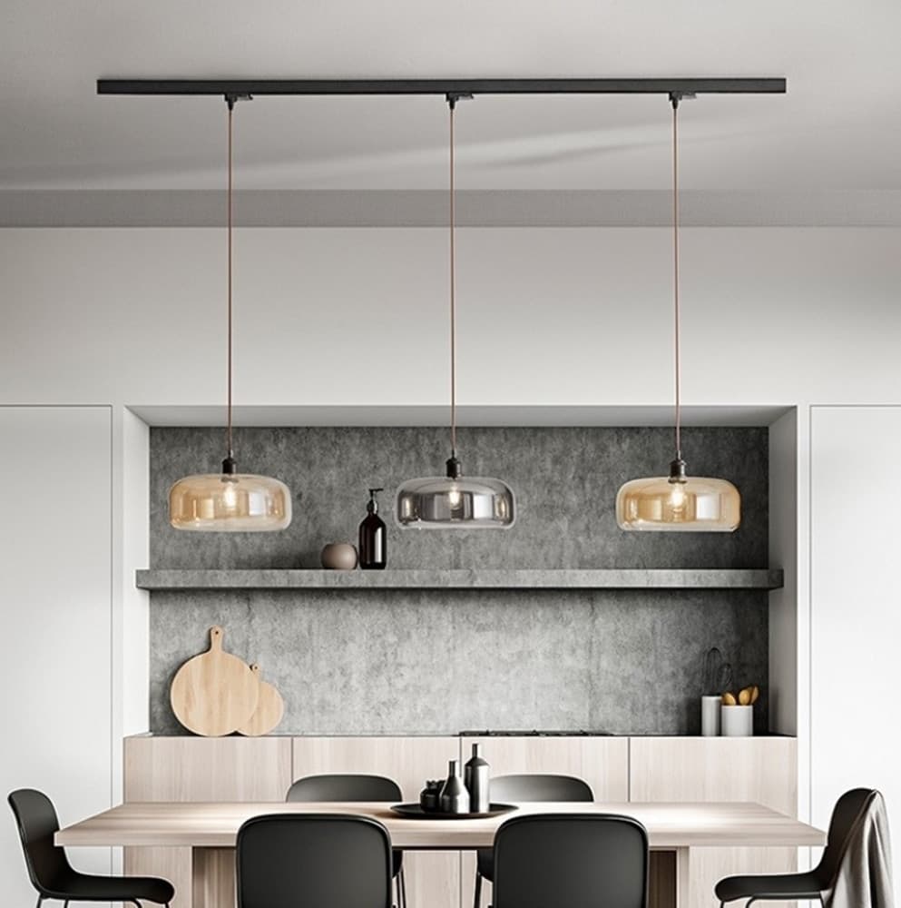 CONNETTORE ADATTATORE PORTA LAMPADARIO A SOSPENSIONE PER BINARIO MONOFASE PISTA-CA-N in Faretti da soffitto Trade Shop italia - Napoli, commercioVirtuoso.it