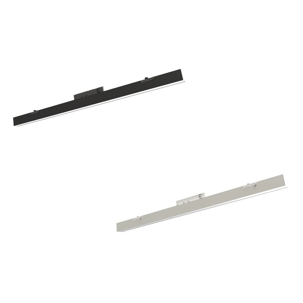 PLAFONIERA LAMPADA BARRA LINEARE LED PER BINARIO TRIFASE 40W CCT 3IN1 110° IP20 DL36120-3C in Teste faretto per sistemi di illuminazione a cavo e su binario Trade Shop italia - Napoli, commercioVirtuoso.it