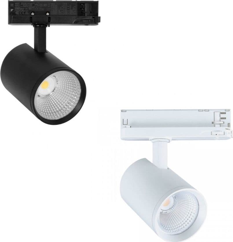 FARETTO LED PER BINARIO TRIFASE 30W LAMPADA ORIENTABILE LUCE NATURALE CALDA IP20 GD19C20 in Faretti da soffitto Trade Shop italia - Napoli, commercioVirtuoso.it