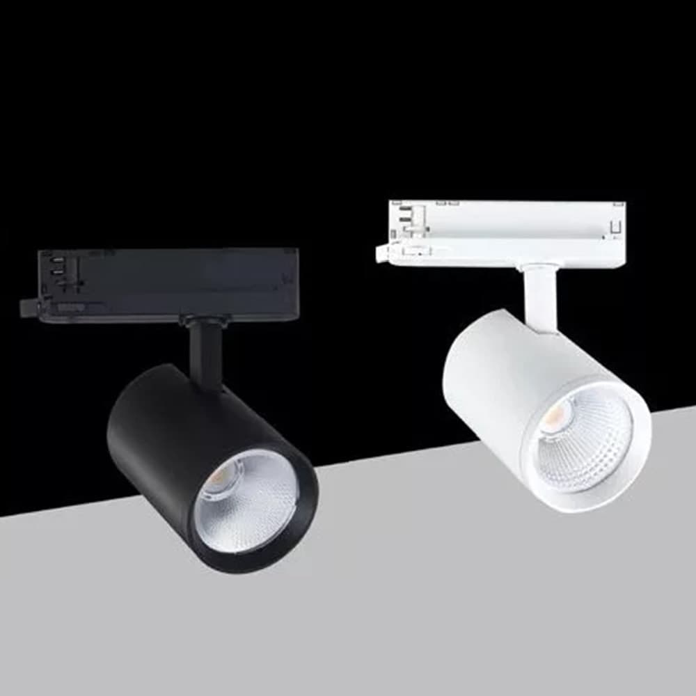 FARETTO LED PER BINARIO TRIFASE 40W LAMPADA ORIENTABILE LUCE NATURALE 4000K IP20 GD19C30 in Faretti da soffitto Trade Shop italia - Napoli, commercioVirtuoso.it
