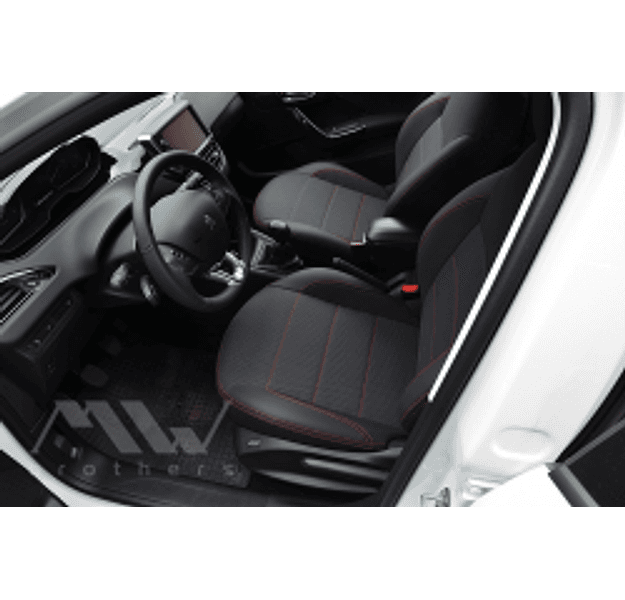 Coprisedili su misura per Peugeot 208 (2012-2019), Comfort style in Set per interni Autooggetti.it - Roma, commercioVirtuoso.it