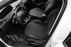 Coprisedili su misura per Peugeot 208 (2012-2019), Comfort style in Set per interni Autooggetti.it - Roma, commercioVirtuoso.it