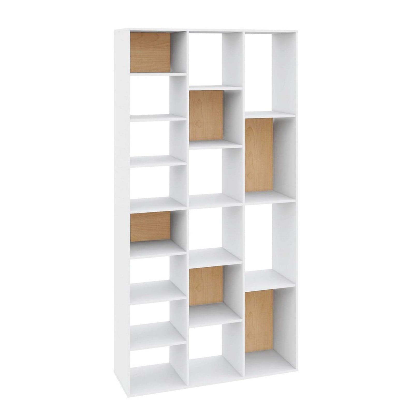Libreria "Arctic" struttura in legno MDF rivestito per interno - 8