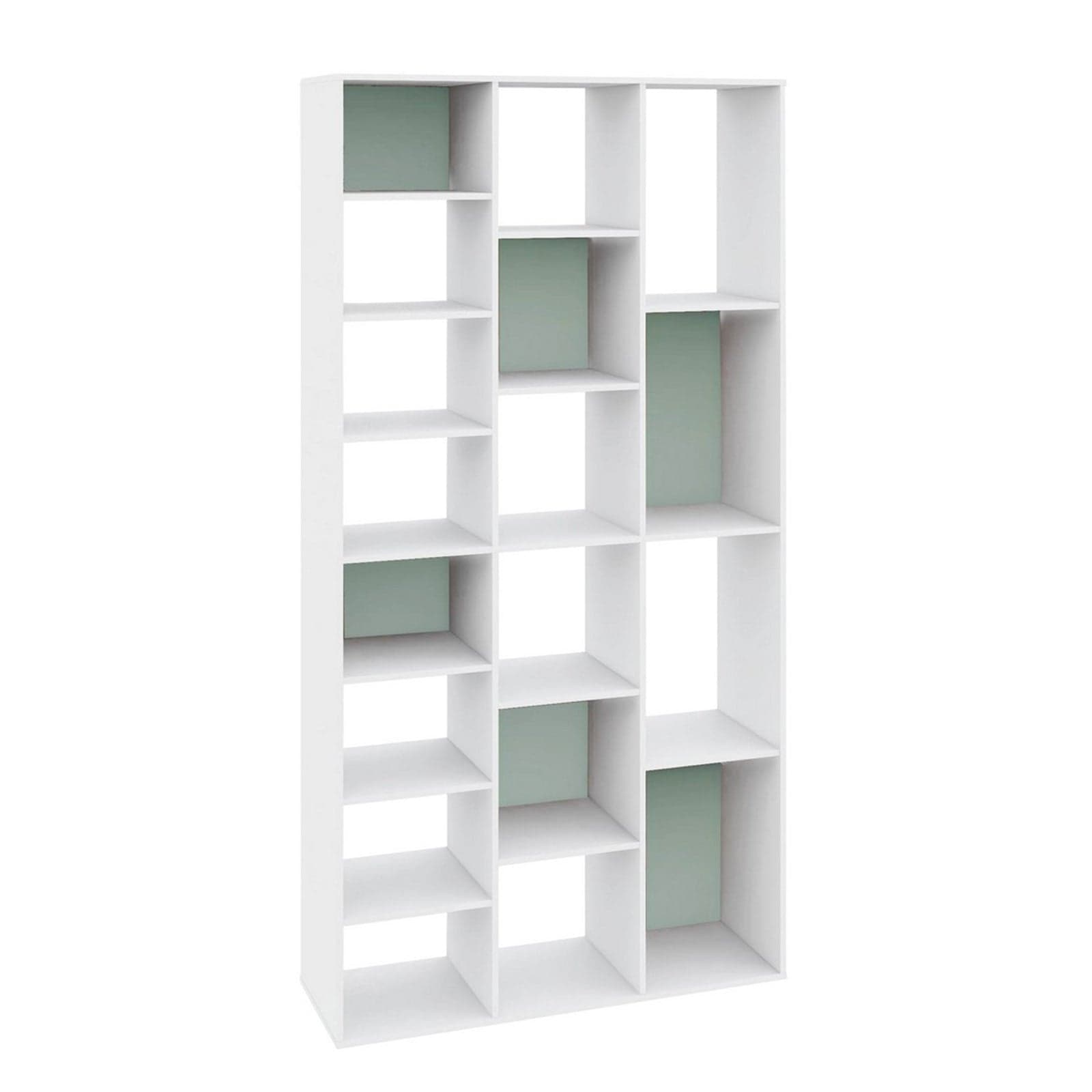 Libreria "Arctic" struttura in legno MDF rivestito per interno - 7