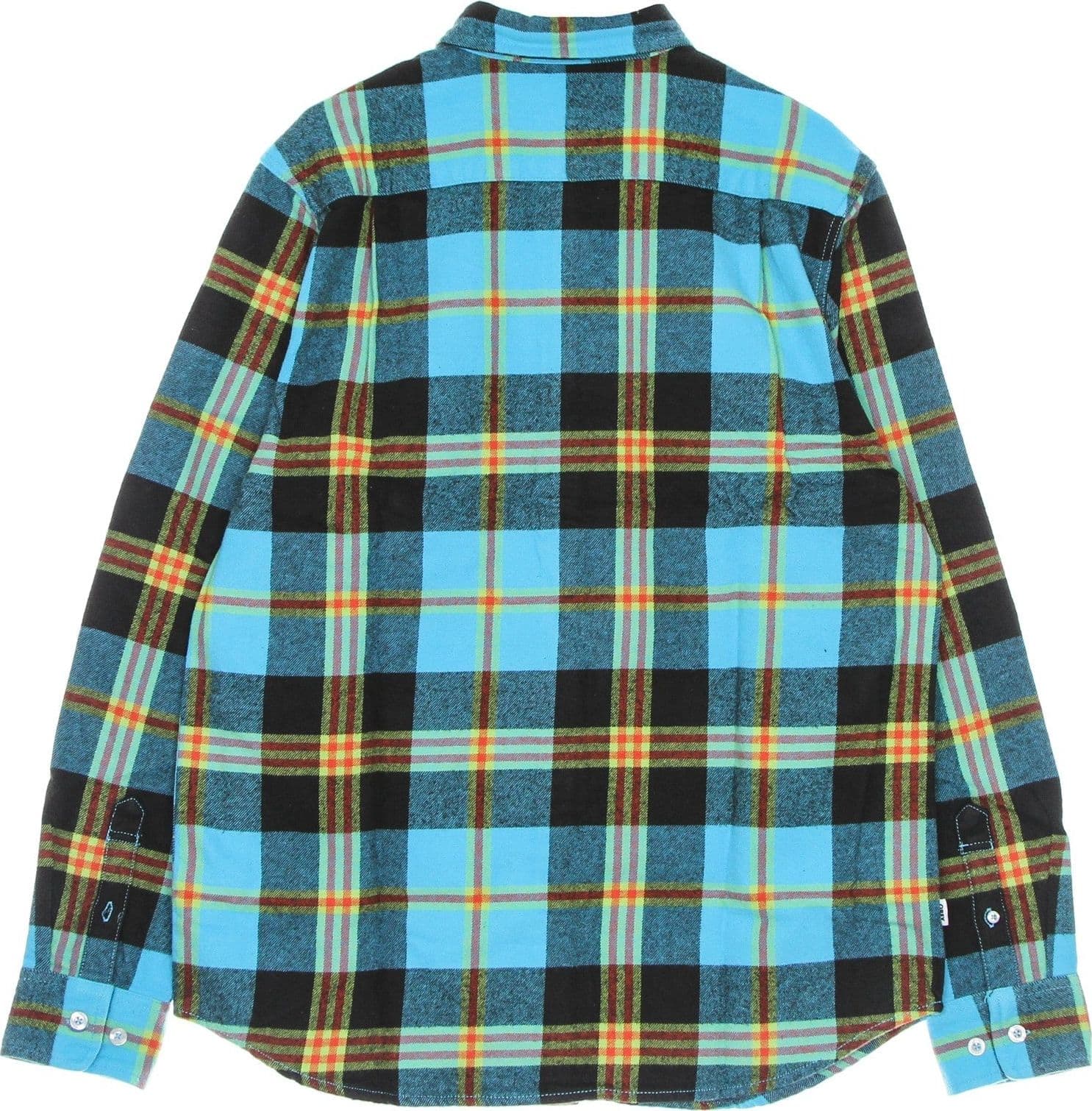 OBEY Camicia Manica Lunga Uomo Orchard L/s Woven Aqua Multi da uomo in Camicie casual Drestige - Casamassima, commercioVirtuoso.it