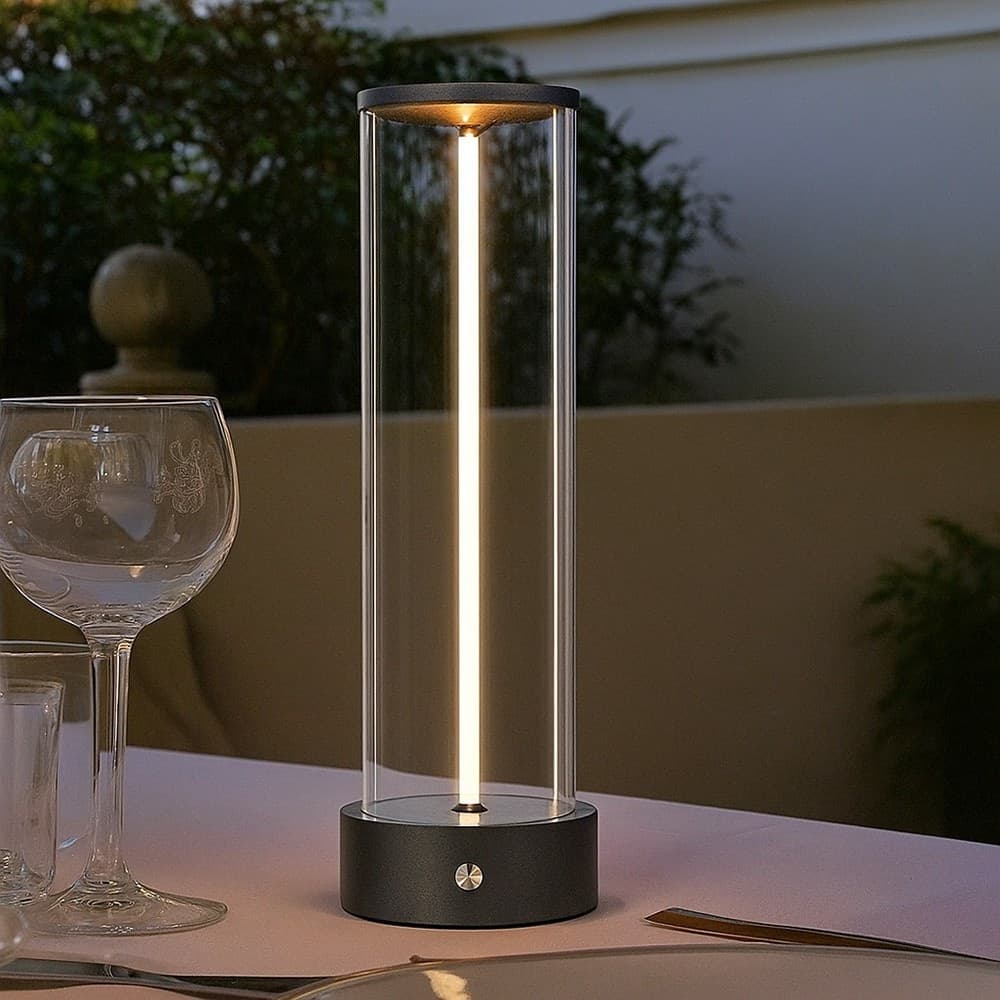 LAMPADA DA TAVOLO SCRIVANIA LED 3W FILAMENTO FLESSIBILE MAGNETICO LUME RICARICABILE D39 in Lampade da lavoro Trade Shop italia - Napoli, commercioVirtuoso.it
