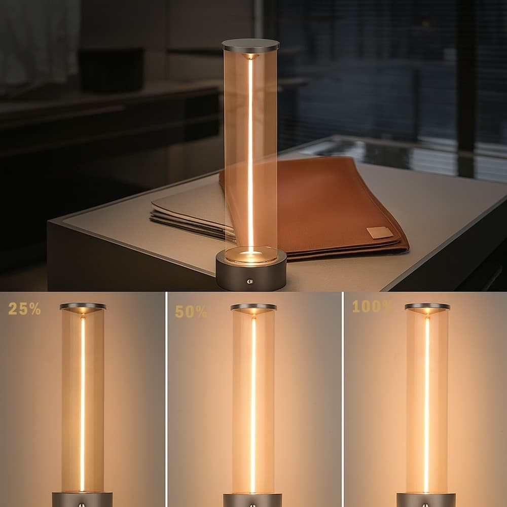 LAMPADA DA TAVOLO SCRIVANIA LED 3W FILAMENTO FLESSIBILE MAGNETICO LUME RICARICABILE D39 in Lampade da lavoro Trade Shop italia - Napoli, commercioVirtuoso.it