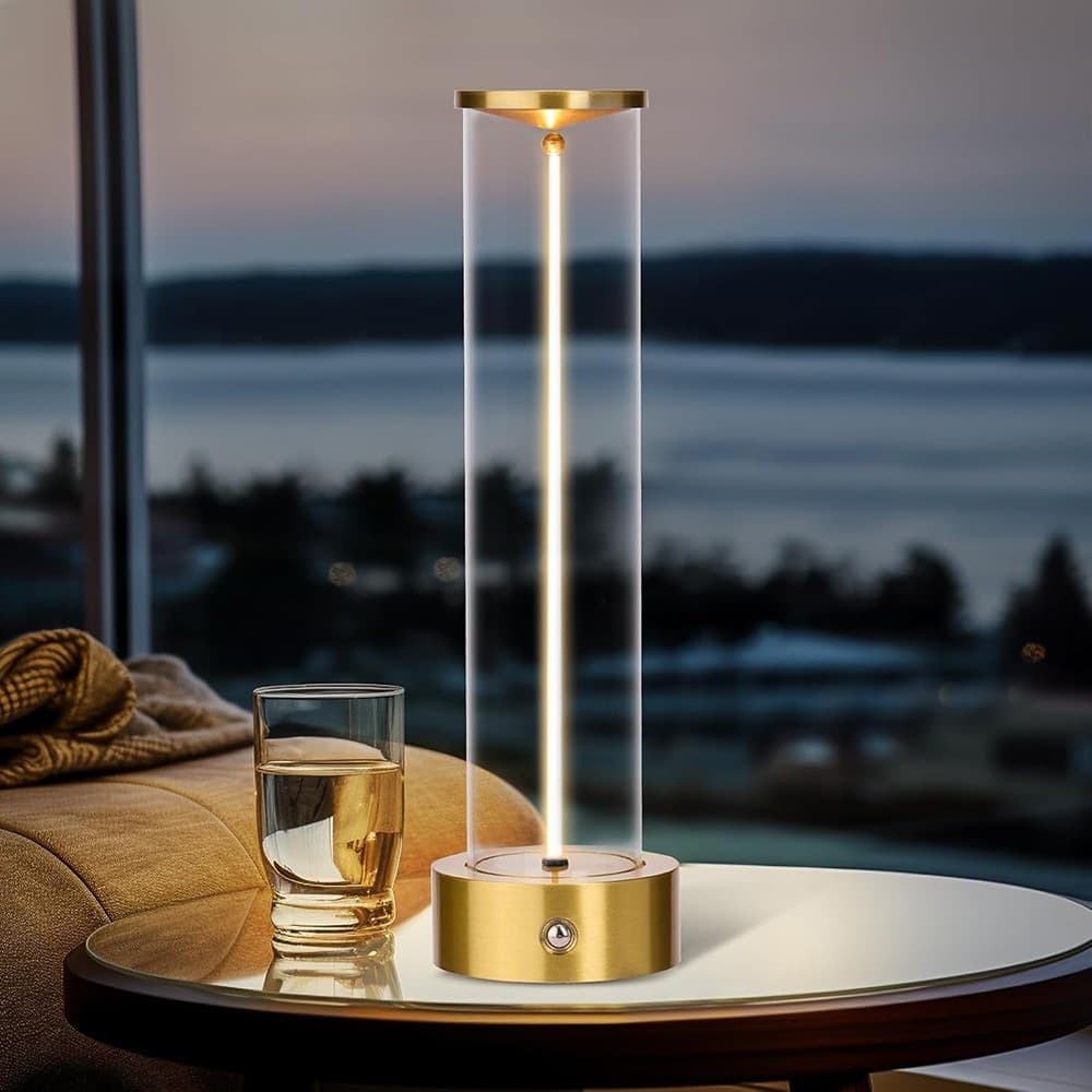 LAMPADA DA TAVOLO SCRIVANIA LED 3W FILAMENTO FLESSIBILE MAGNETICO LUME RICARICABILE D39 in Lampade da lavoro Trade Shop italia - Napoli, commercioVirtuoso.it