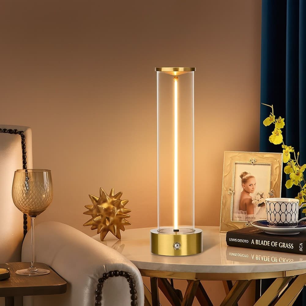 LAMPADA DA TAVOLO SCRIVANIA LED 3W FILAMENTO FLESSIBILE MAGNETICO LUME RICARICABILE D39 in Lampade da lavoro Trade Shop italia - Napoli, commercioVirtuoso.it