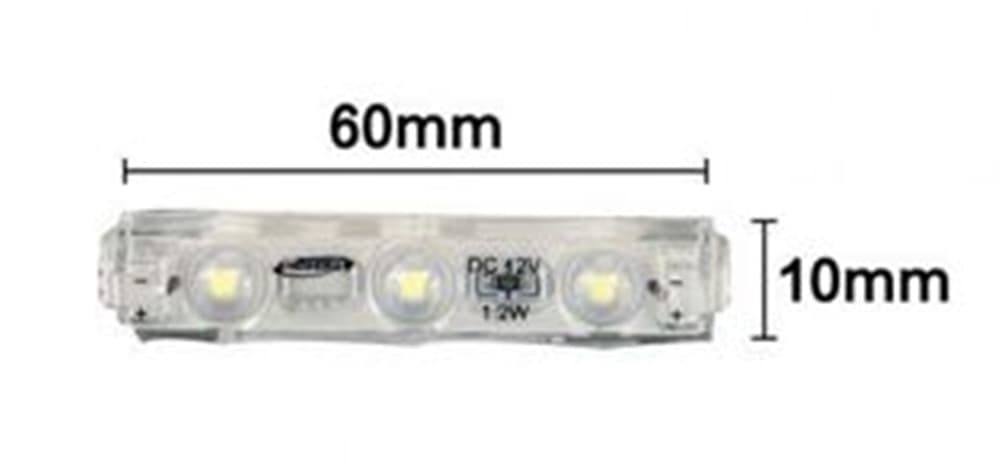 20 MODULI LED SMD 2835 3 LED 1,2W STRISCIA ILLUMINAZIONE INSEGNE VARI TONI LUCE ABT-2835 in Nastri LED Trade Shop italia - Napoli, commercioVirtuoso.it