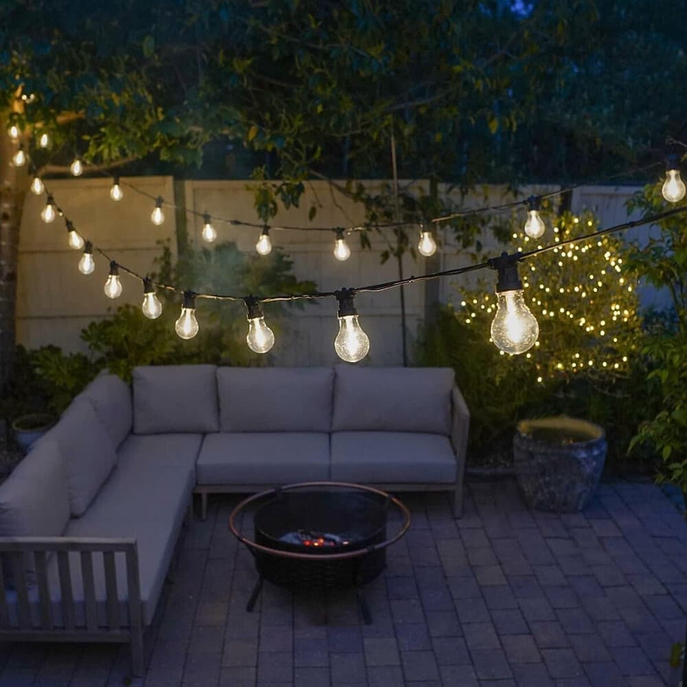 CATENA LUMINOSA CON 15 PORTALAMPADA E27 LUCI DECORATIVE PROLUNGABILE IP54 P01-S01-15 in Catene luminose Trade Shop italia - Napoli, commercioVirtuoso.it