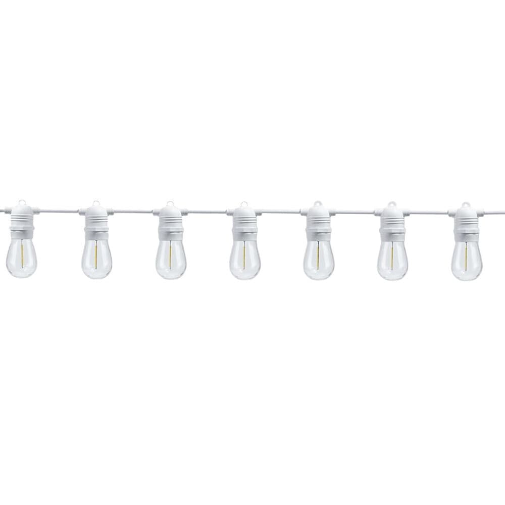 CATENA LUMINOSA CON 10 PORTALAMPADA E27 LUCI DECORATIVE PROLUNGABILE IP54 P01-S01-10 in Catene luminose Trade Shop italia - Napoli, commercioVirtuoso.it