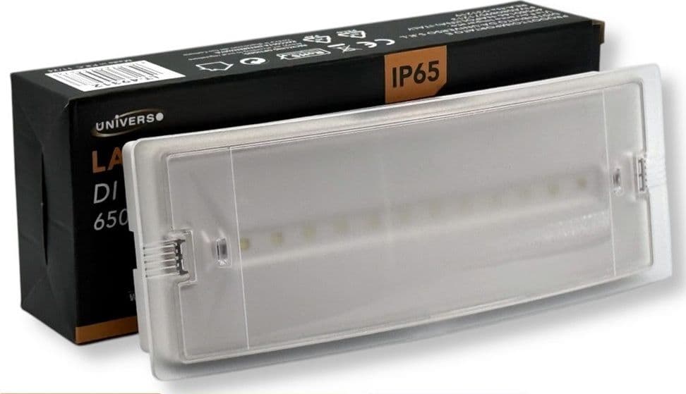 LAMPADA LED DI EMERGENZA DA ESTERNO INTERNO ANTI BLACKOUT 1.5W IP65 LUCE 6500K LT-49312 in Lanterne elettriche Trade Shop italia - Napoli, commercioVirtuoso.it