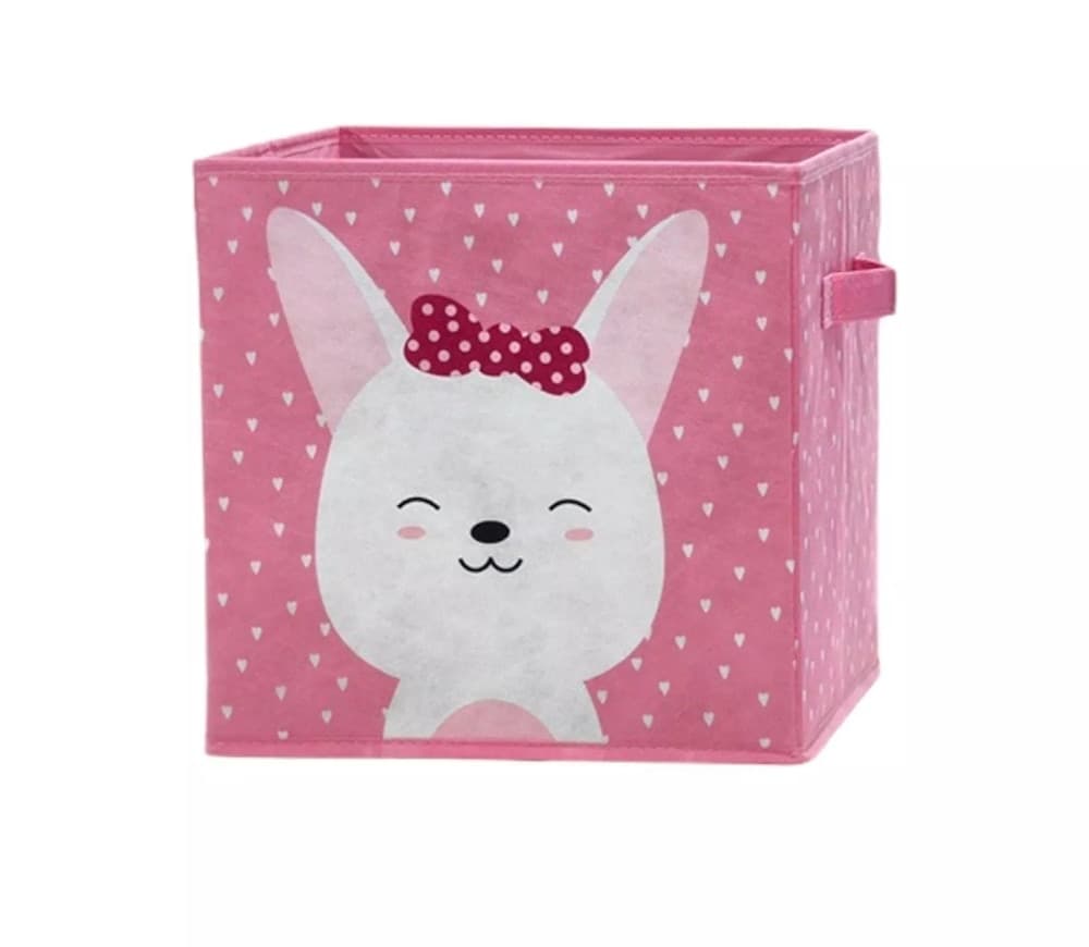 SCATOLA SALVASPAZIO CESTA PORTAGIOCHI CESTINI ORGANIZER CAMERETTA BAMBINI ANIMALI 30X30CM in Portagiochi Trade Shop italia - Napoli, commercioVirtuoso.it