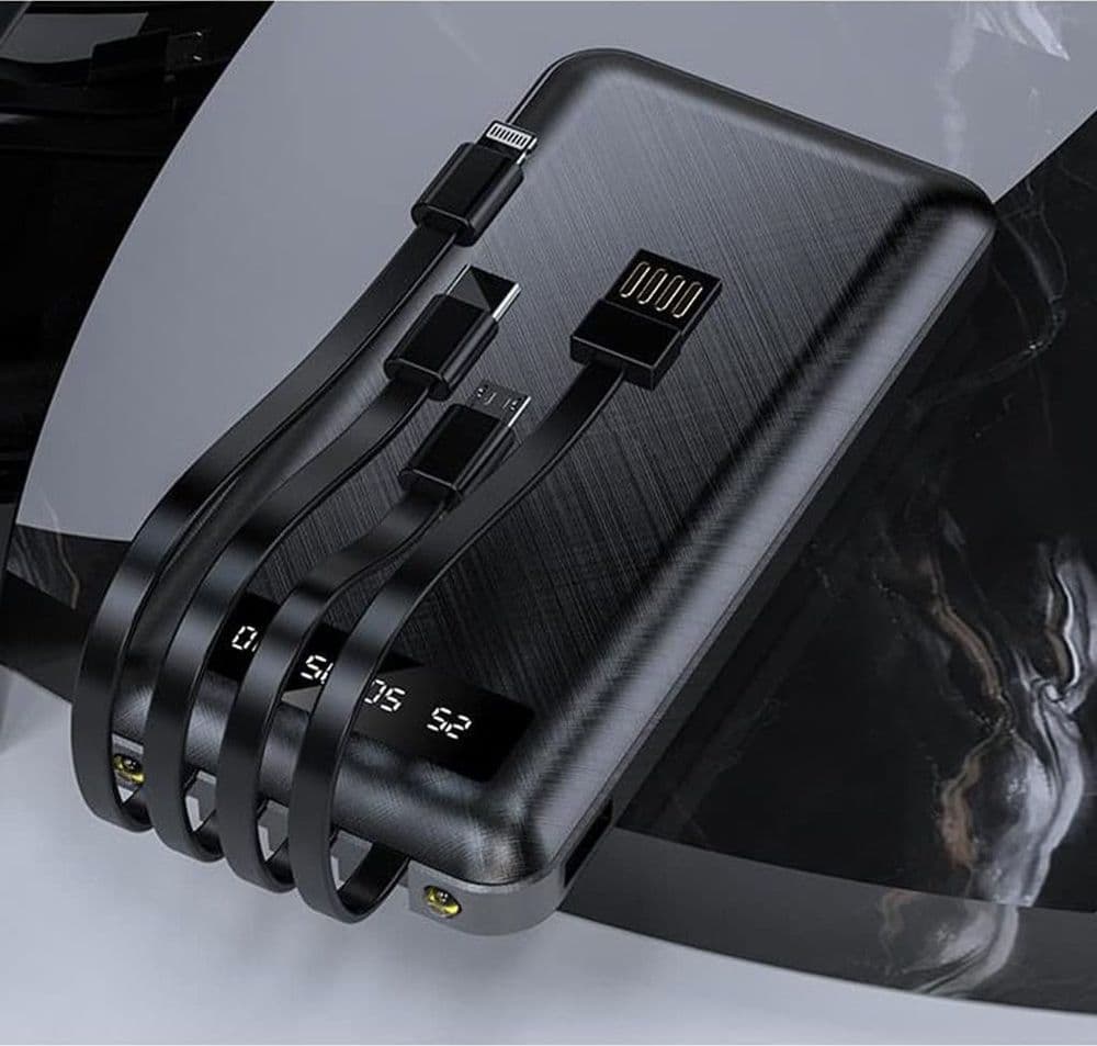 POWER BANK PORTATILE DI GRANDE CAPACITÀ 20000 MAH RICARICA RAPIDA LEGGERO DISPLAY A LED in Caricabatterie portatile Trade Shop italia - Napoli, commercioVirtuoso.it
