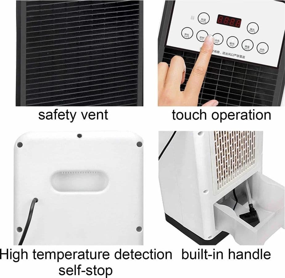 STUFA ELETTRICA PORTATILE 3IN1 RISCALDATORE ARIA CALDA FREDDA UMIDIFICATORE TELECOMANDO in Stufe elettriche Trade Shop italia - Napoli, commercioVirtuoso.it