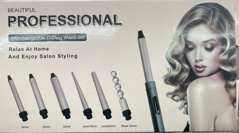SET ARRICCIACAPELLI 7IN1 FERRO PROFESSIONALE INTERCAMBIABILE STRUMENTO PER STYLING CAPELLI in Arricciacapelli Trade Shop italia - Napoli, commercioVirtuoso.it