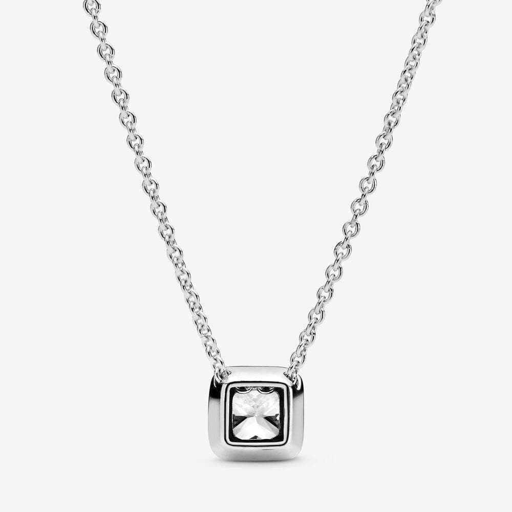 Pandora Collana con Punto Luce quadrato scintillante in Collane Alba Gioielli - Casoria, commercioVirtuoso.it