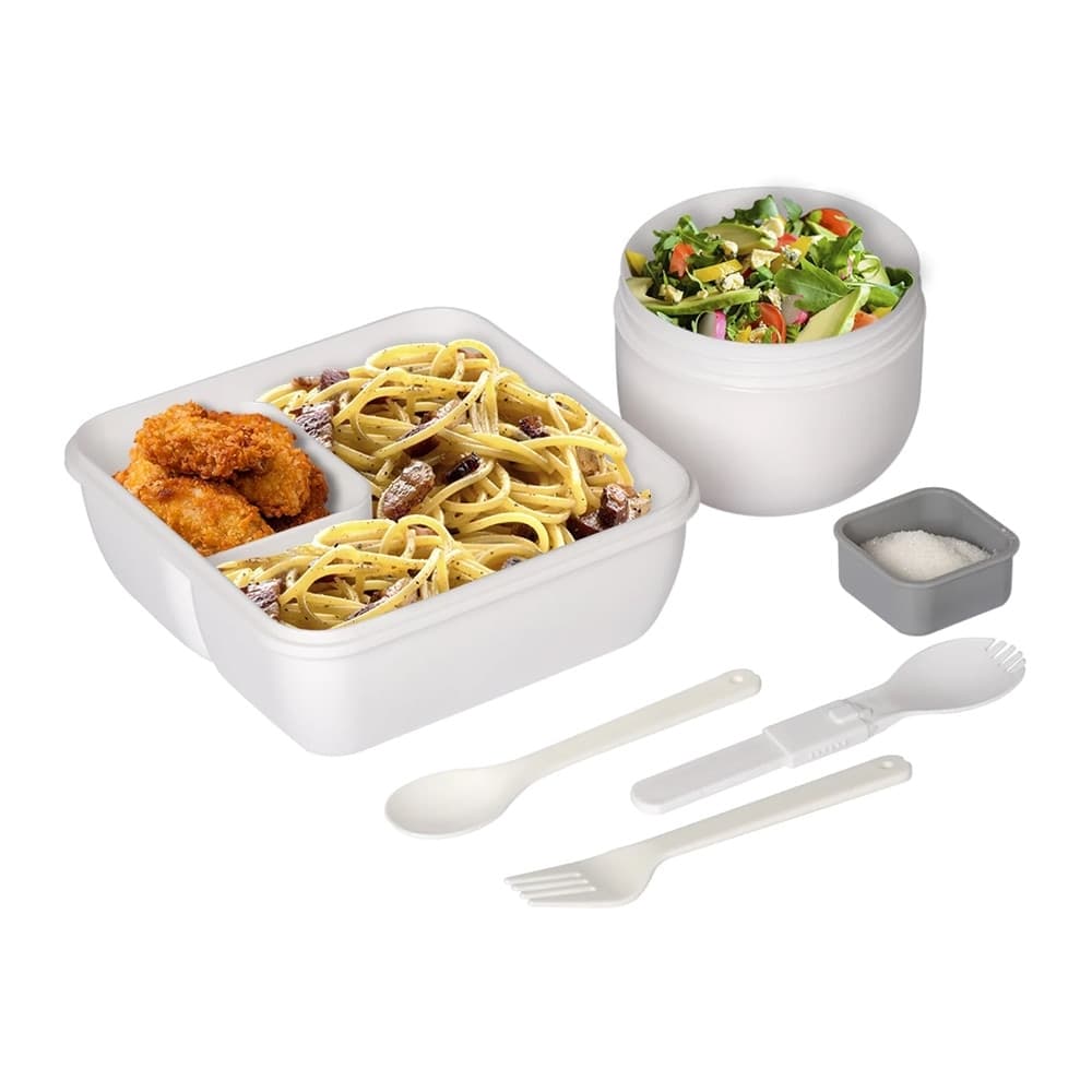 SET LUNCH BOX CON BORSA TERMICA CONTENITORI POSATE 6PZ PER PRANZO UFFICIO SCUOLA CAMPEGGI in Scatole bento Trade Shop italia - Napoli, commercioVirtuoso.it