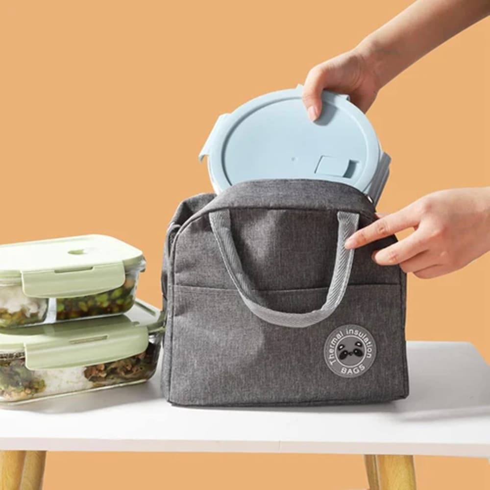 SET LUNCH BOX CON BORSA TERMICA CONTENITORI POSATE 6PZ PER PRANZO UFFICIO SCUOLA CAMPEGGI in Scatole bento Trade Shop italia - Napoli, commercioVirtuoso.it