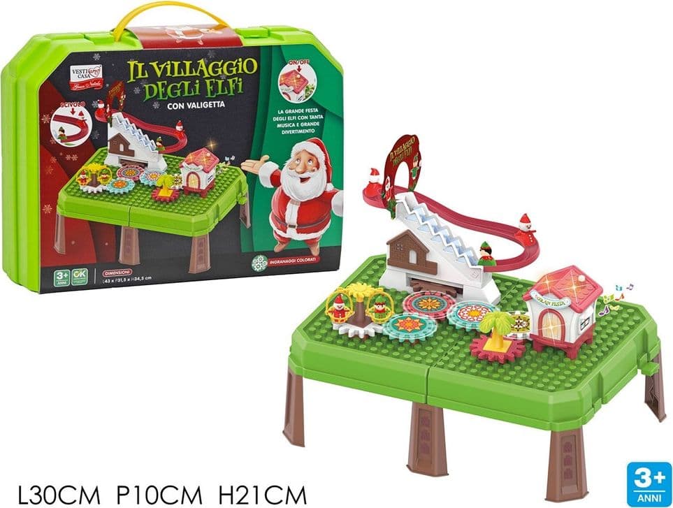 SET DA GIOCO TAVOLO EDUCATIVO PER BAMBINI SENSORIALE INTERATTIVO NATALIZIO CON VALIGETTA in Giochi di società Trade Shop italia - Napoli, commercioVirtuoso.it